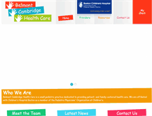 Tablet Screenshot of belmontcambridgehealthcare.com